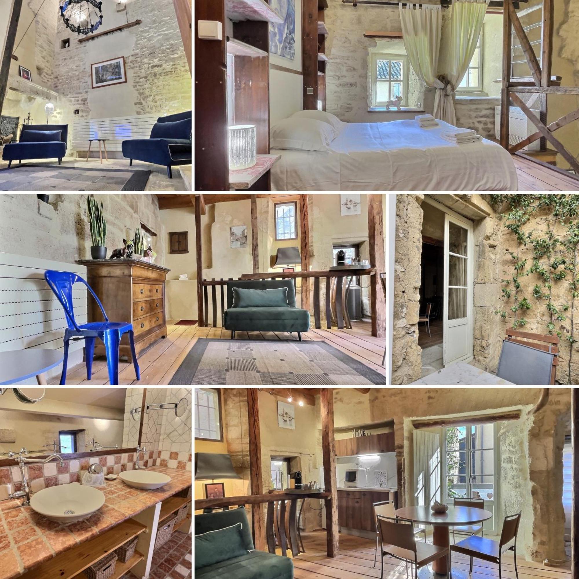 Chez Lydia - Loft Cosy, Depart Canoe A Pied, Proche Pont-Du-Gard Et Uzes Remoulins Bagian luar foto
