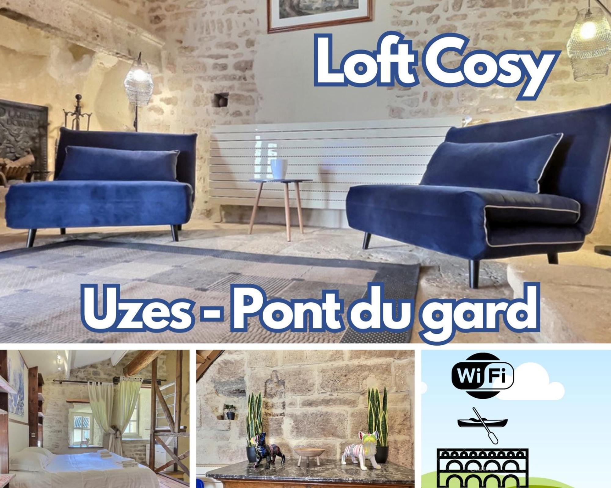 Chez Lydia - Loft Cosy, Depart Canoe A Pied, Proche Pont-Du-Gard Et Uzes Remoulins Bagian luar foto